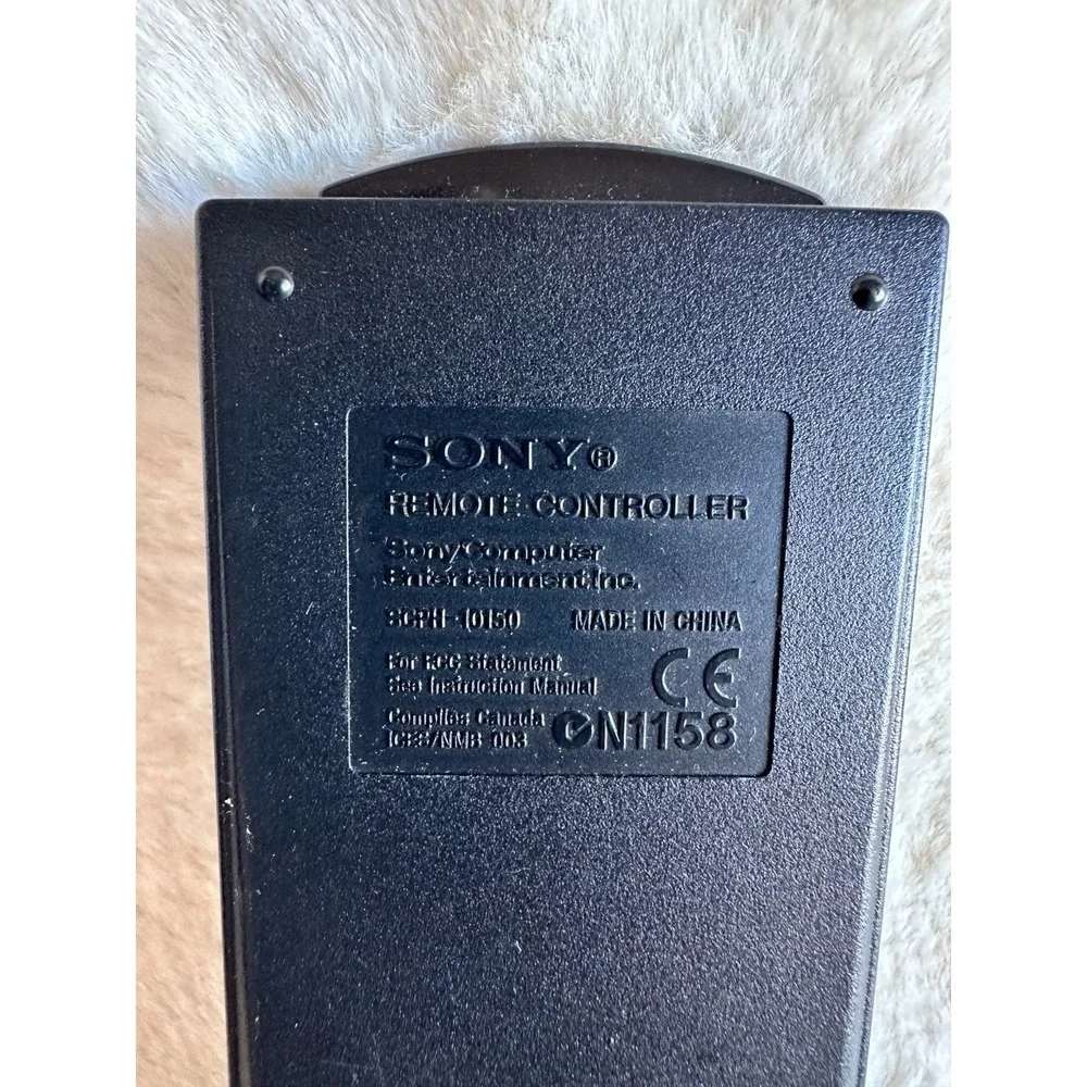 Sony PS2 DVD Remote Control PlayStation 2‎ SCPH-10150 Untested